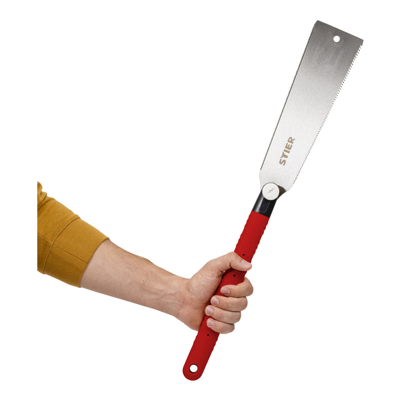 STIER Japan pull saw 250 mm: Precise double-toothed pull saw for the finest