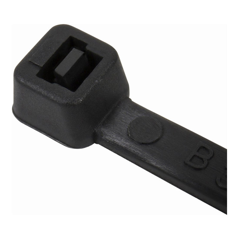 STIER Kabelbinder Nylon schwarz 4,8x370 mm innenverzahnt 100 Stk