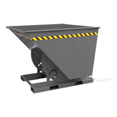 STIER tipping container high height 1000l 1000kg anthracite grey