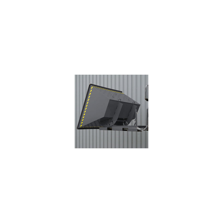 STIER tipping container high height 1000l 1000kg anthracite grey