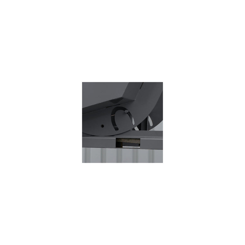 STIER tipping container high height 1000l 1000kg anthracite grey