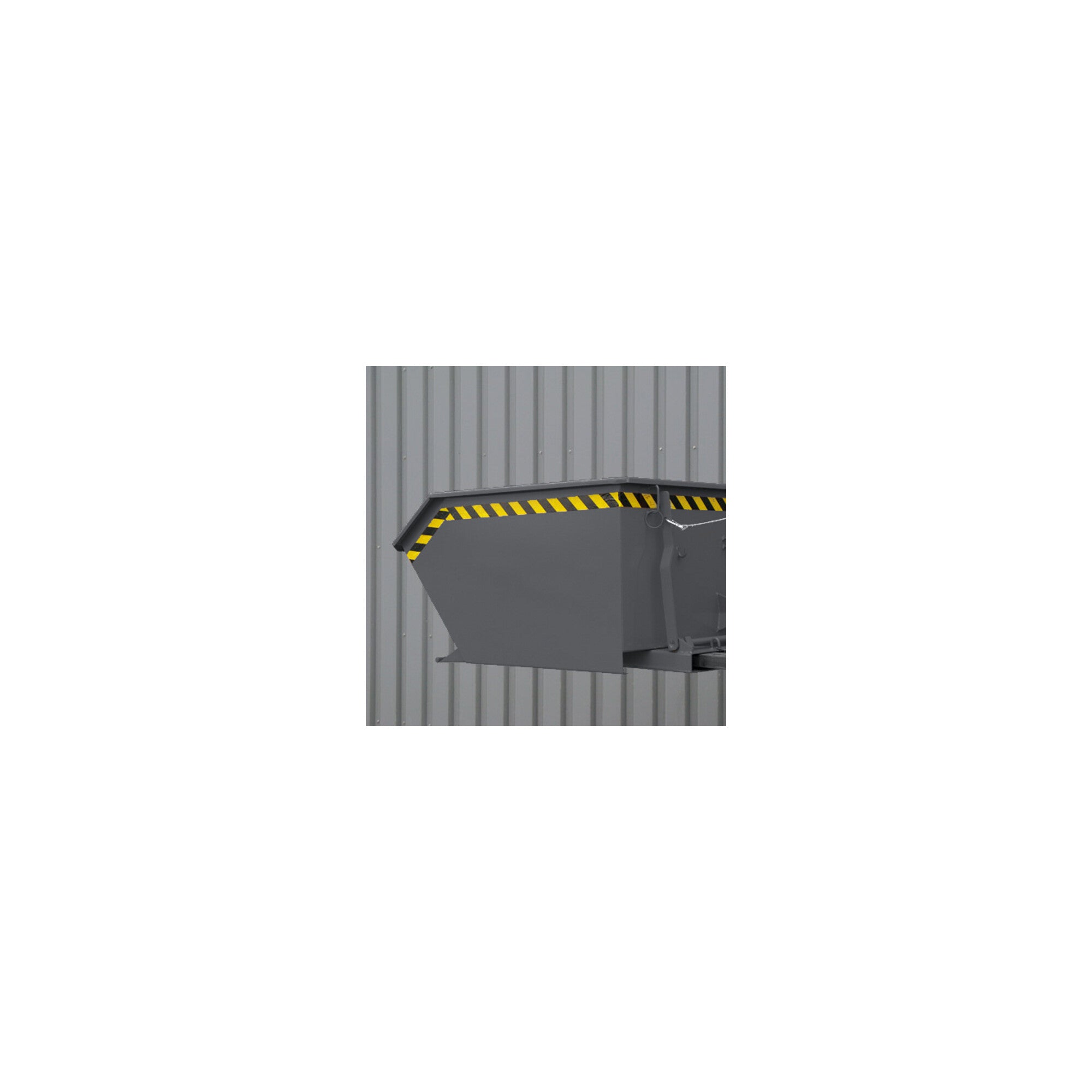 STIER tipping container low height 750l 1000kg anthracite grey