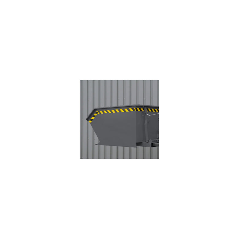STIER tipping container low height 750l 1000kg anthracite grey