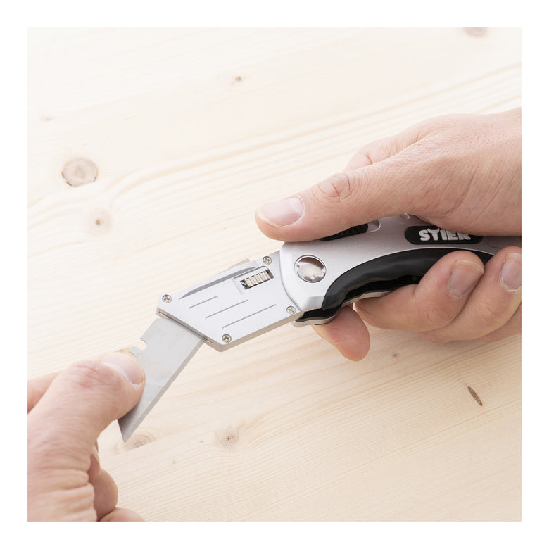 STIER folding knife cutter knife work knife folding mechanism interchangeable