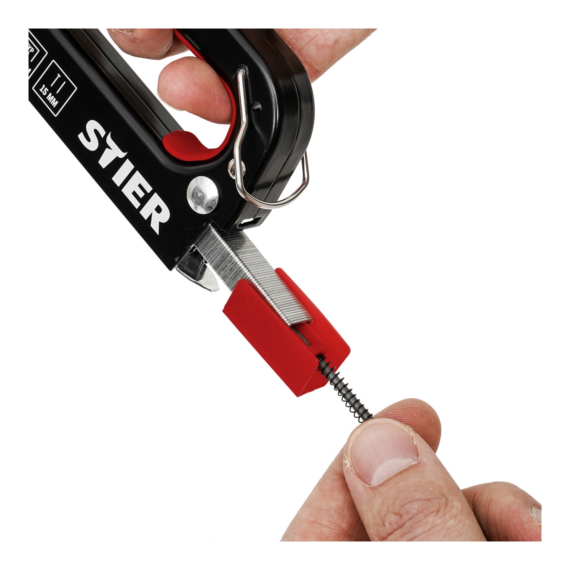 STIER Kombi-Handtacker KHT-100 3 in 1 + 300 Klammern Typ 53