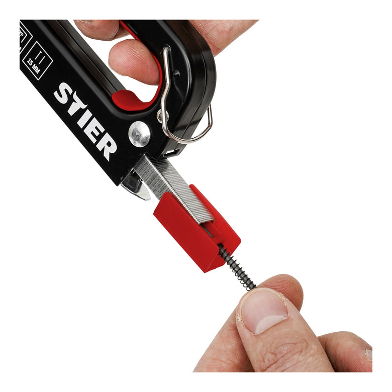 STIER Combi Hand Tacker KHT-100 3 in 1 + 300 Staples Type 53
