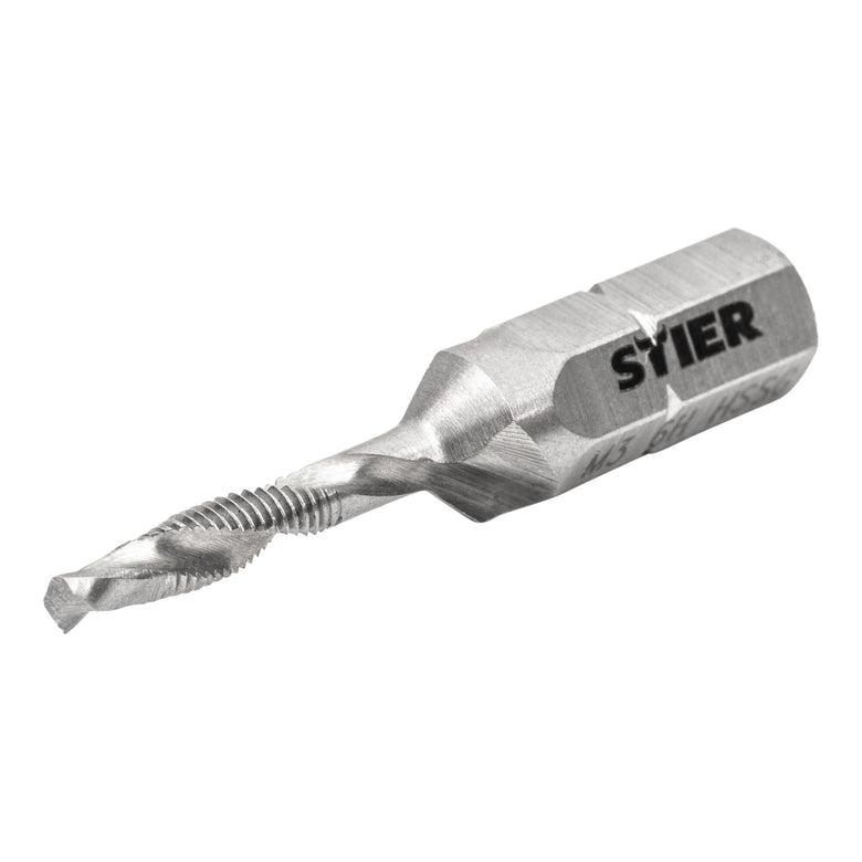 STIER combination tap bit M3 to M10 DIN 3126 HSS-G 1/4" hexagon