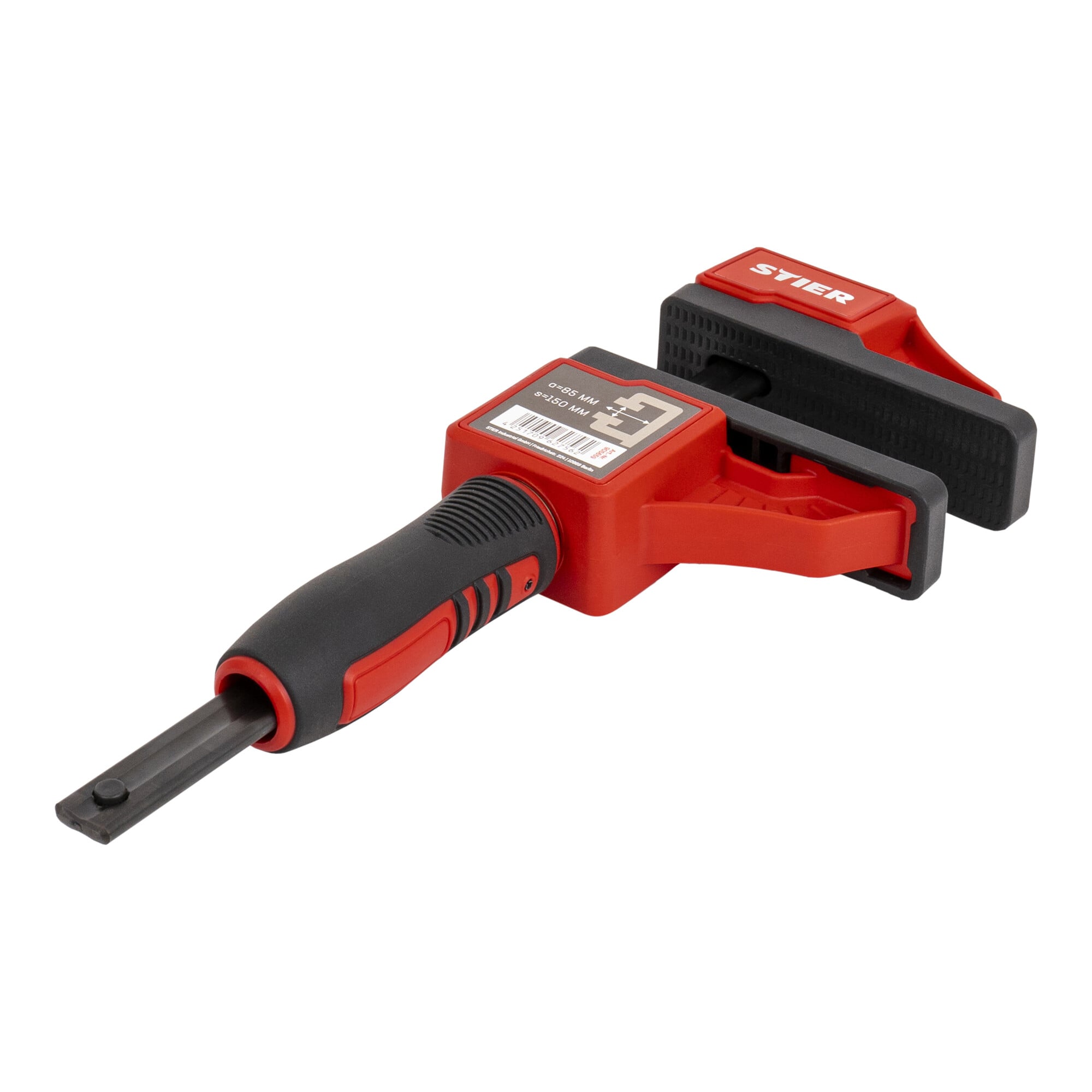 STIER compact clamp ideal for working in tight spaces 150 mm clamping width 60 mm