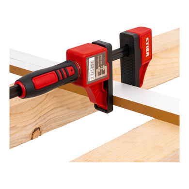 STIER compact clamp ideal for working in tight spaces 300 mm clamping width 60 mm