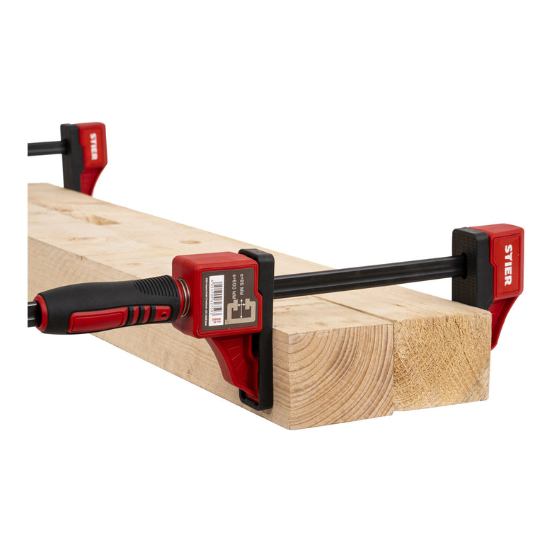 STIER compact clamp ideal for working in confined spaces 600 mm clamping width 60 mm