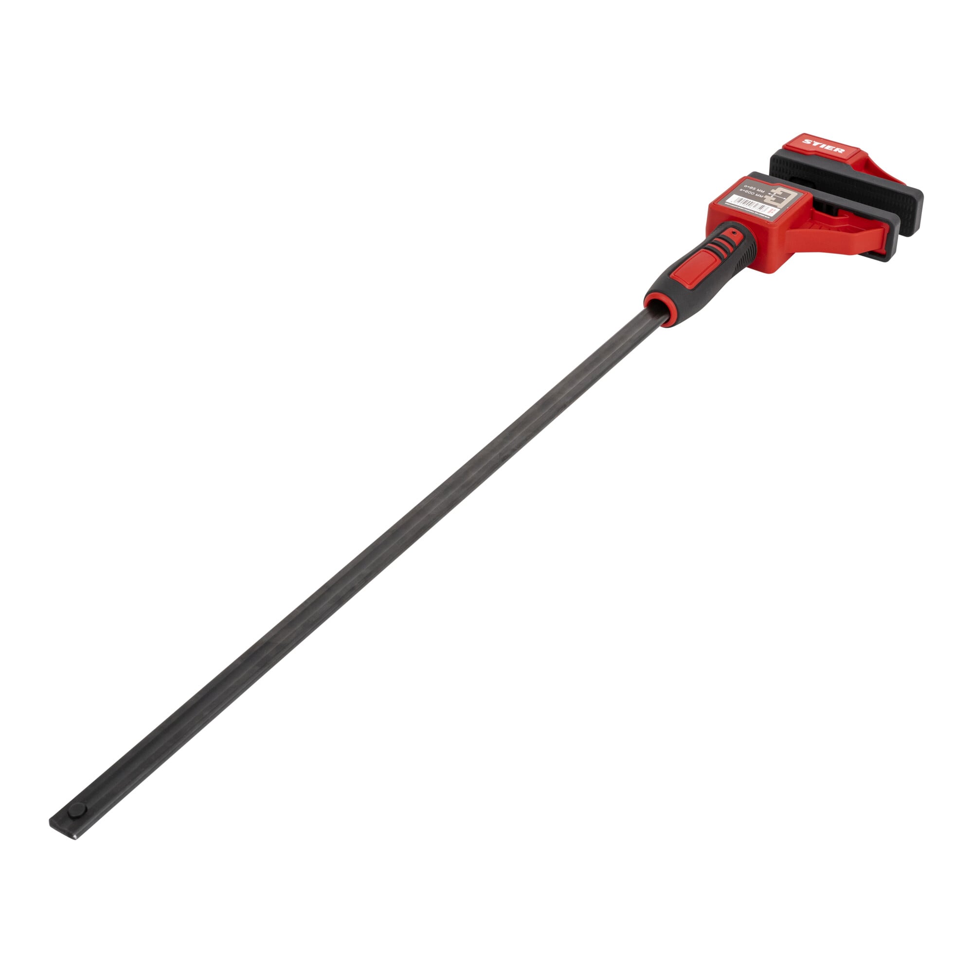 STIER compact clamp ideal for working in confined spaces 600 mm clamping width 60 mm