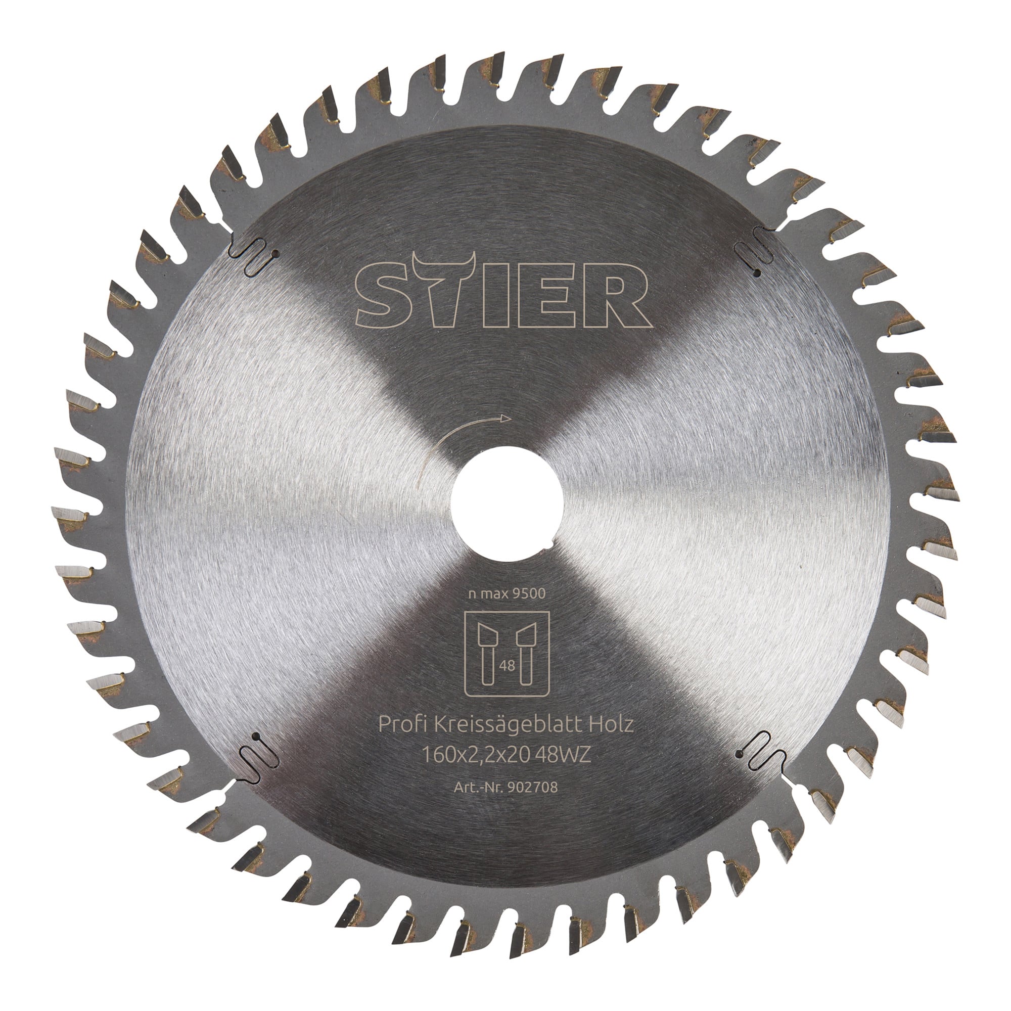STIER Kreissägeblatt Profi Holz Hartfaserplatten Gispkartonplatten div. Größen