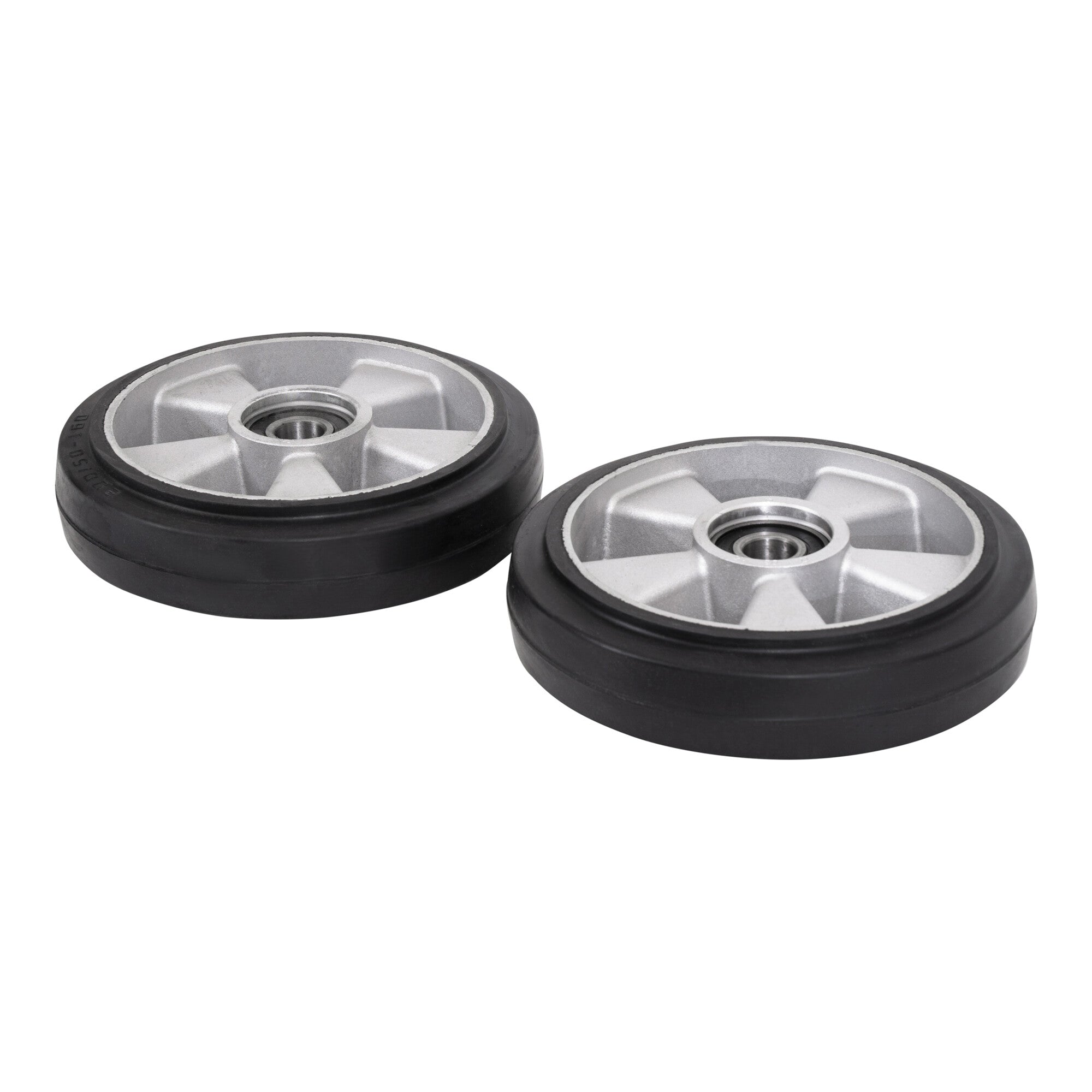 STIER steering wheel set for pallet trucks made of rubber for optimal grip easier