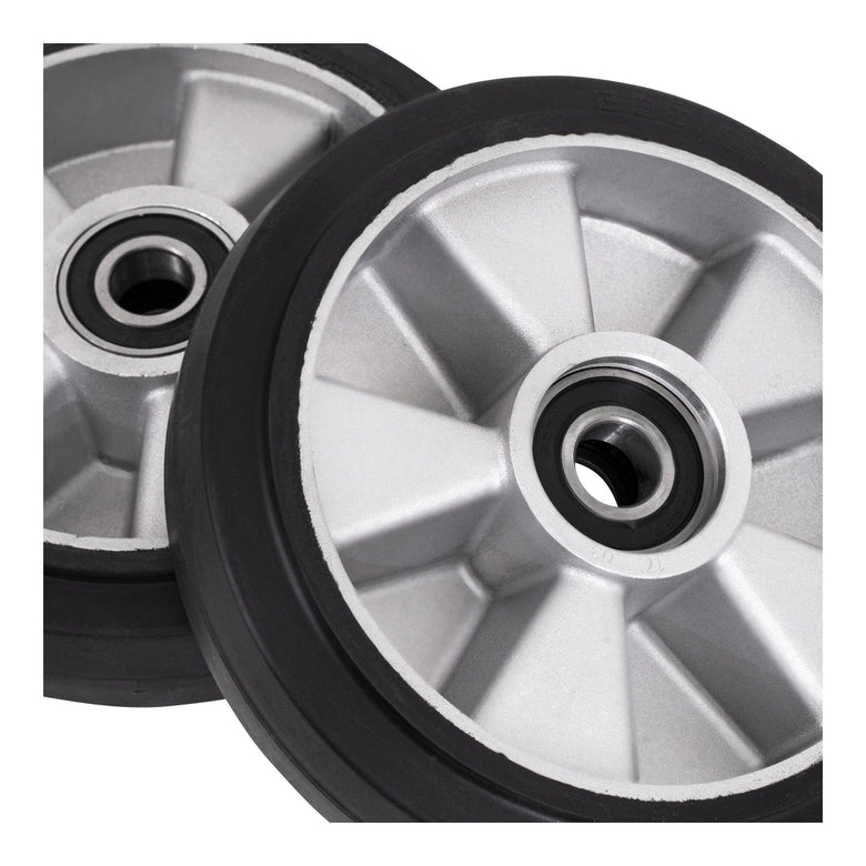 STIER steering wheel set for pallet trucks made of rubber for optimal grip easier