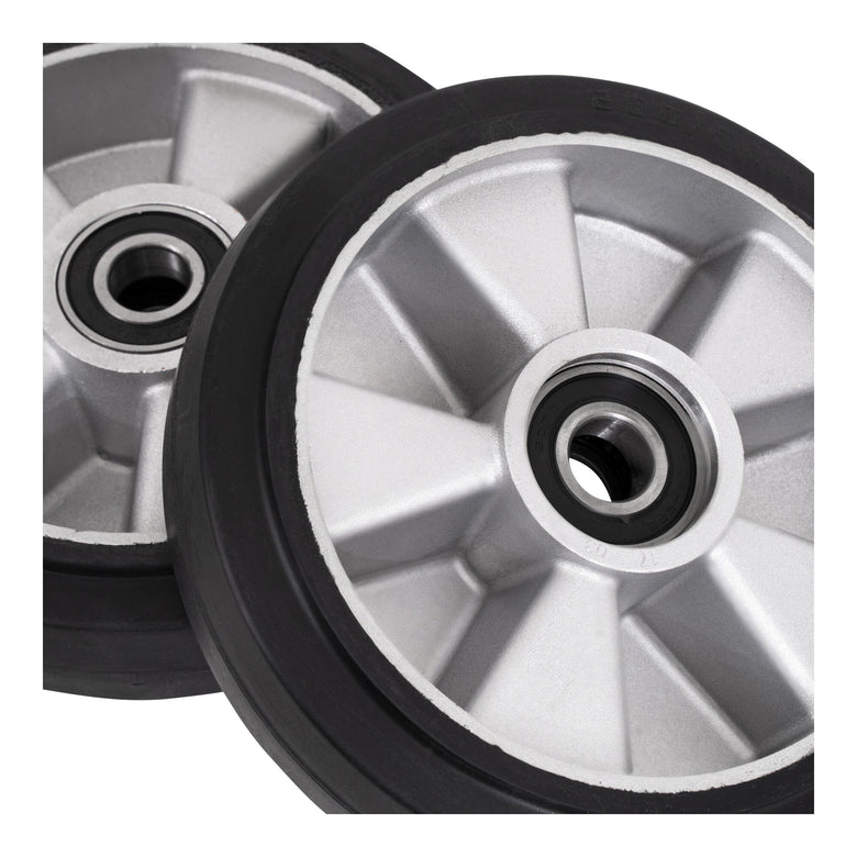 STIER steering wheel set for pallet trucks made of rubber for optimal grip easier