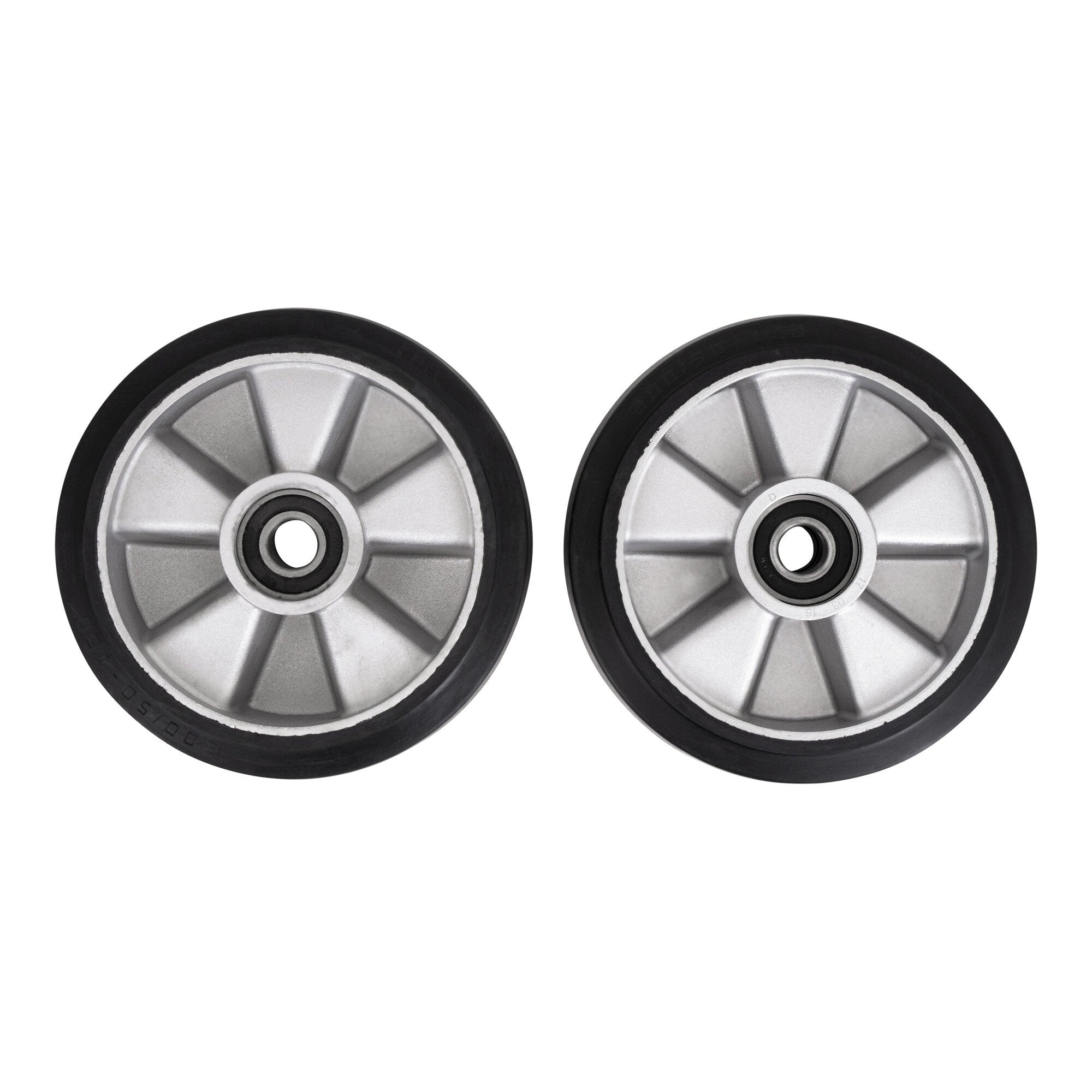 STIER steering wheel set for pallet trucks made of rubber for optimal grip easier