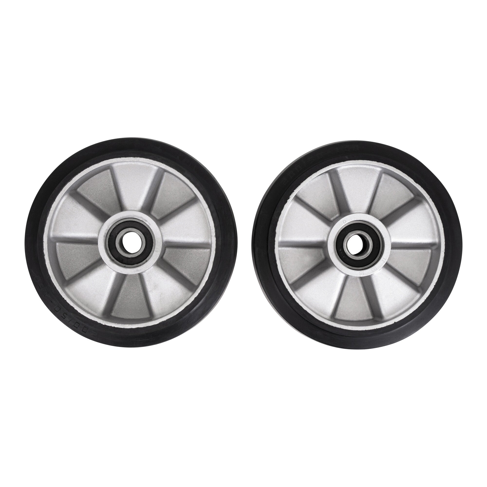 STIER steering wheel set for pallet trucks made of rubber for optimal grip easier