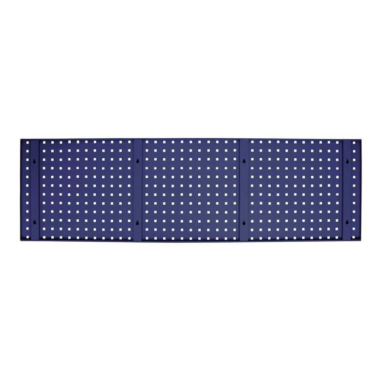 STIER Lochplatte für Werkstattwand 1500x450mm enzianblau