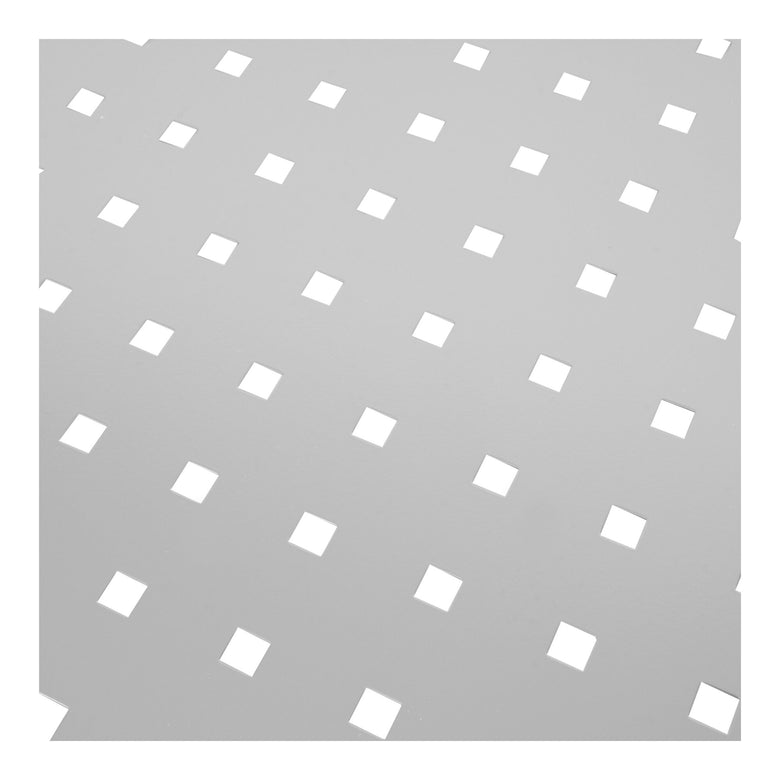 STIER perforated panel for workshop wall 2000x450mm light grey