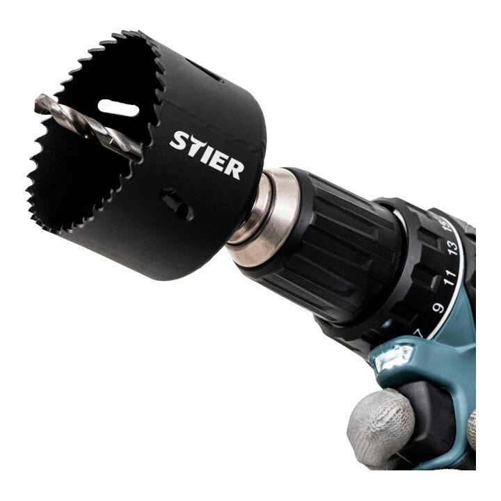 STIER hole saw set