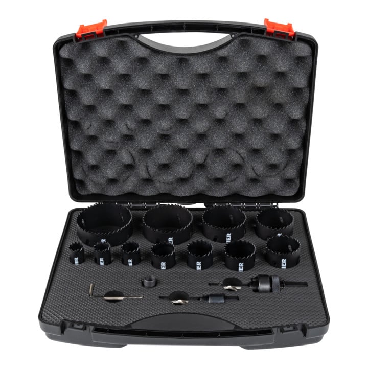 STIER hole saw set