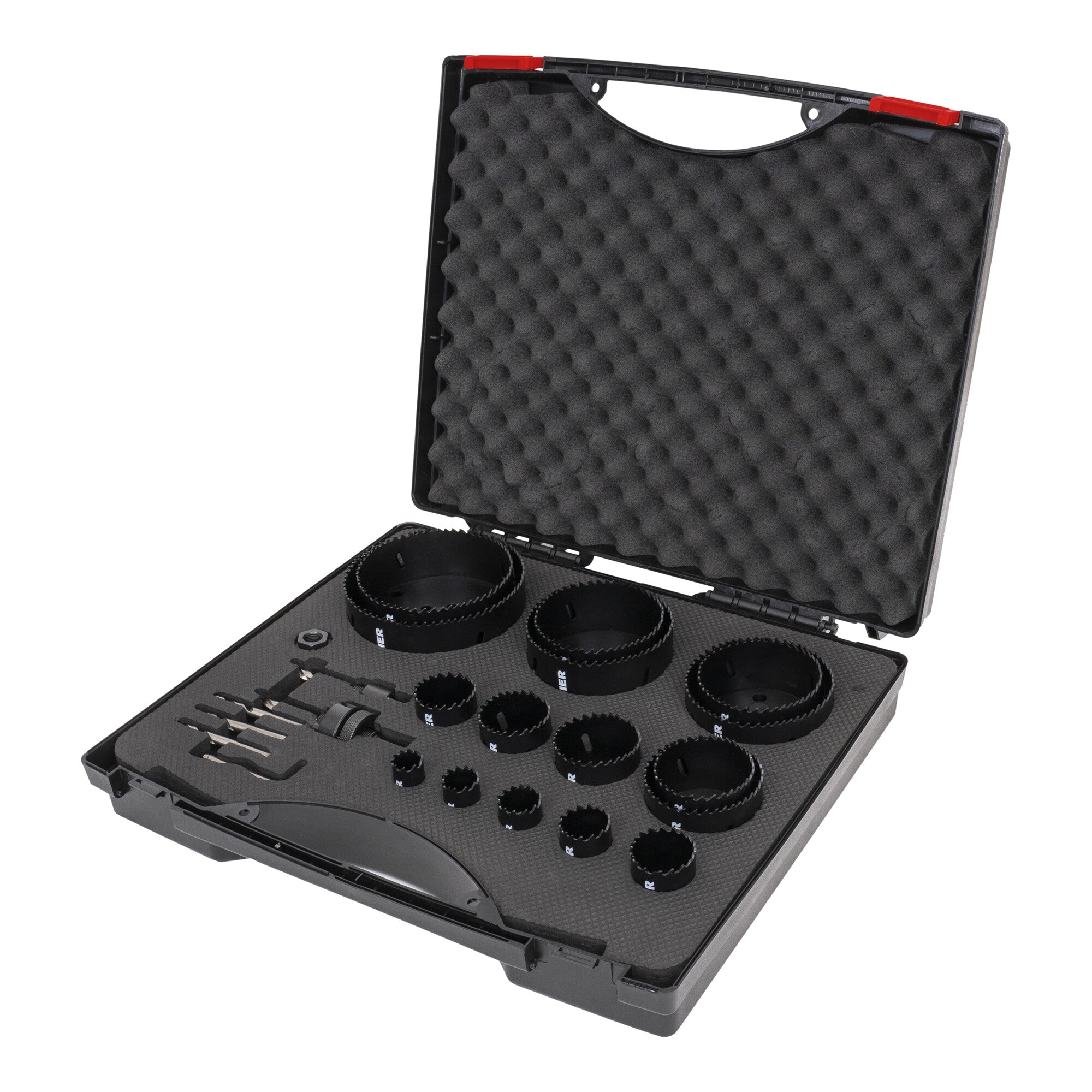 Lochsägen-Set HSS-Co8 Bimetall 21-teilig 19 - 121 x 44 mm aggressiver Schnitt