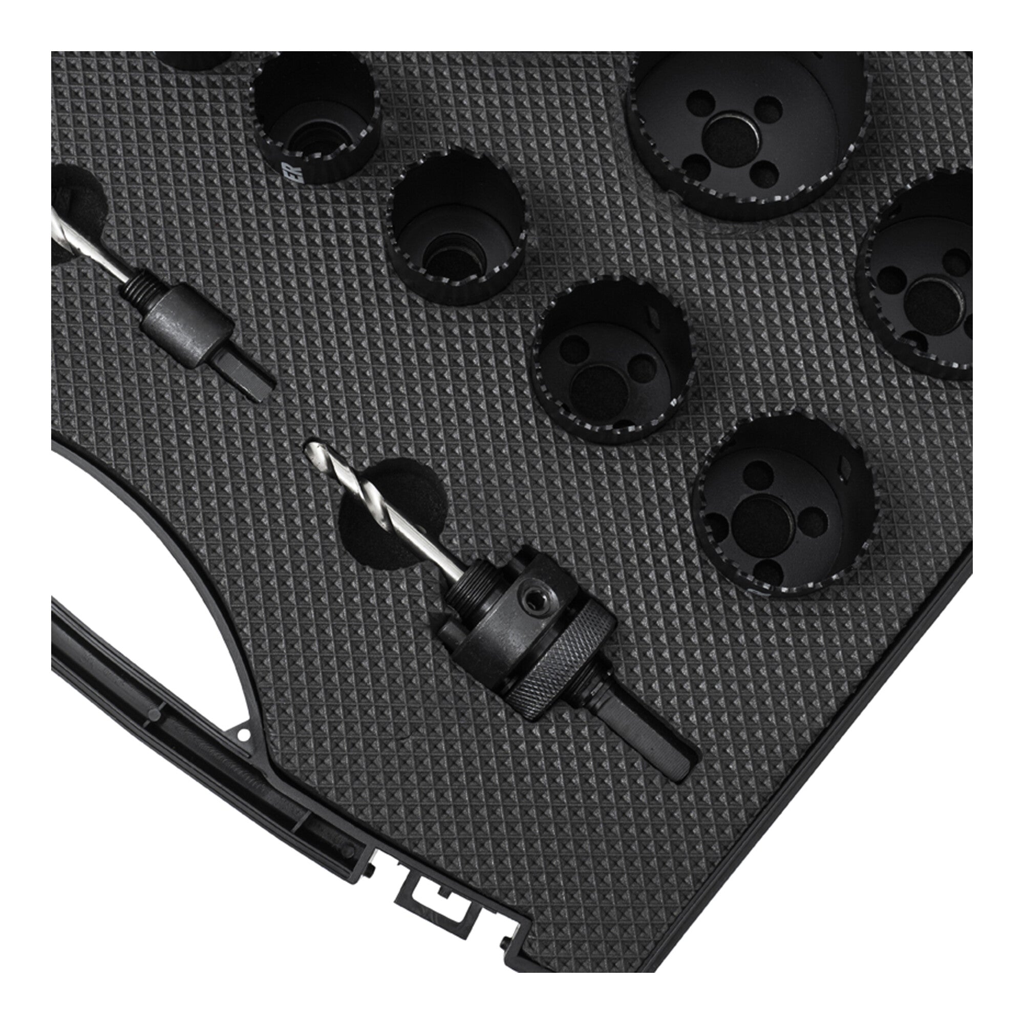 STIER Lochsägen-Set HSS-Co8 Bimetall 22 25 32 35 40 44 51 60 14-teilig 20 68 76