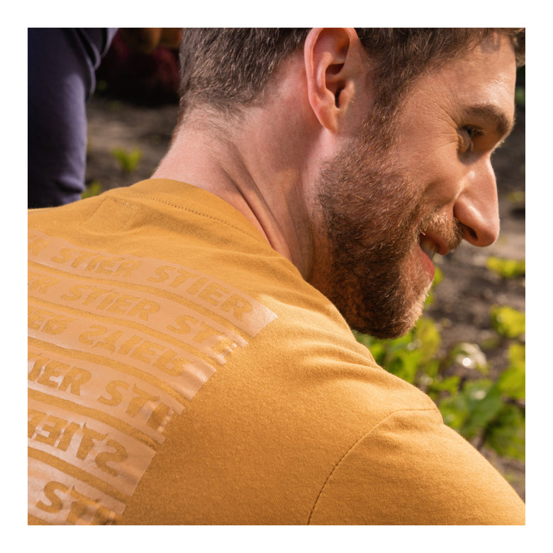 STIER Longsleeve M Golden Brown