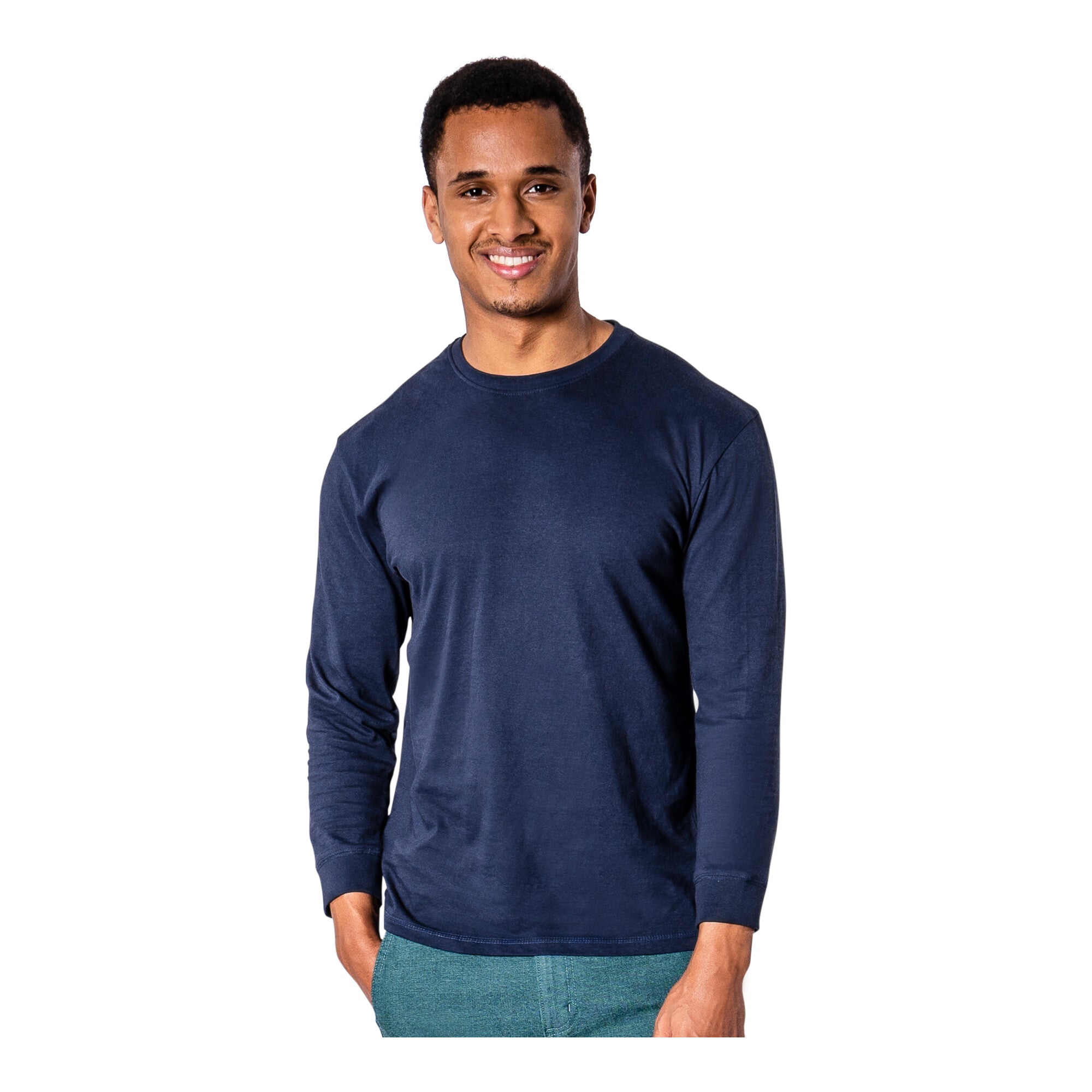 STIER Longsleeve M Navy Blue