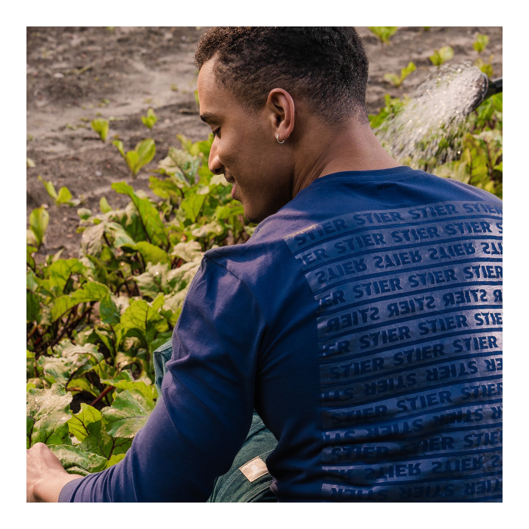STIER Longsleeve S Navy Blue