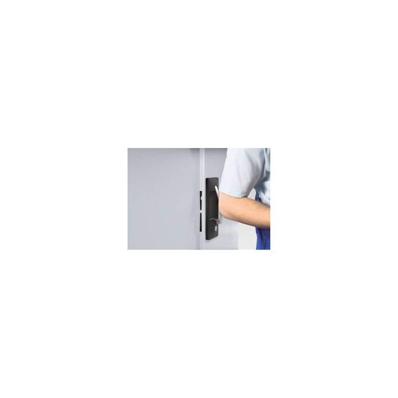 STIER Magazinschrank mit 48 Sichtlagerkästen, H1980xB700xT300mm