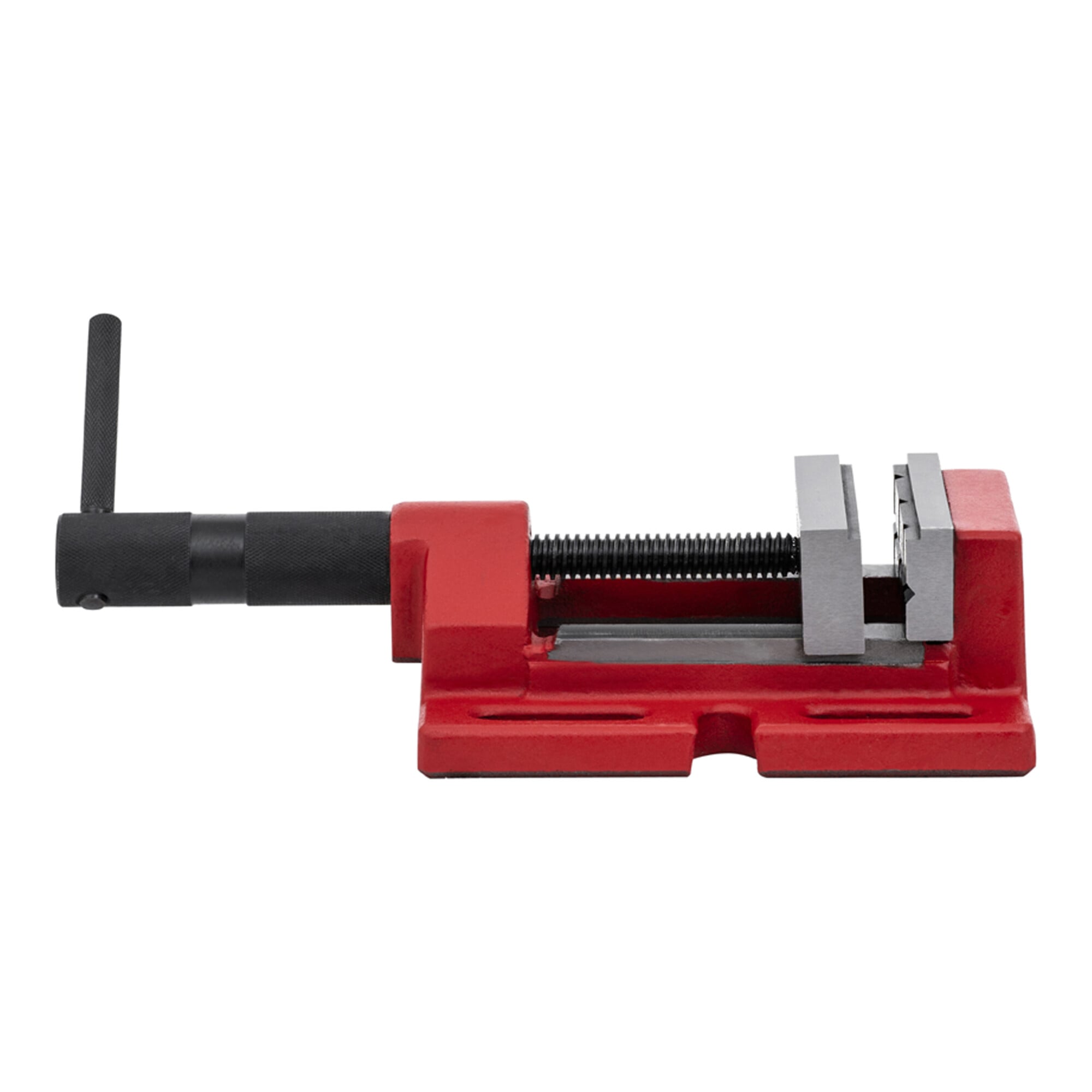 STIER machine vice, jaw width 100-120 mm, clamping width 85-110 mm, V-groove