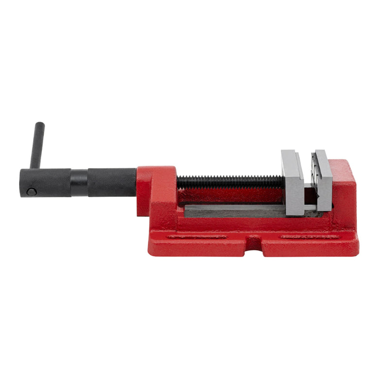 STIER machine vice, jaw width 100-120 mm, clamping width 85-110 mm, V-groove