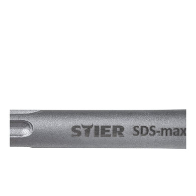 STIER SDS-max chisel set, 4 pieces, 400 x 25 mm / 400 mm