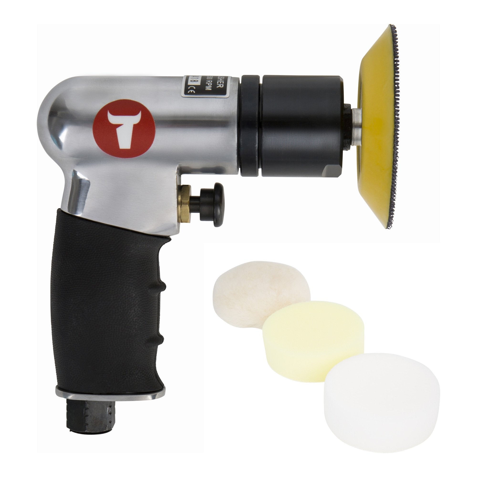 STIER mini polishing set MP-25 length 130 mm 6-piece various polishing discs