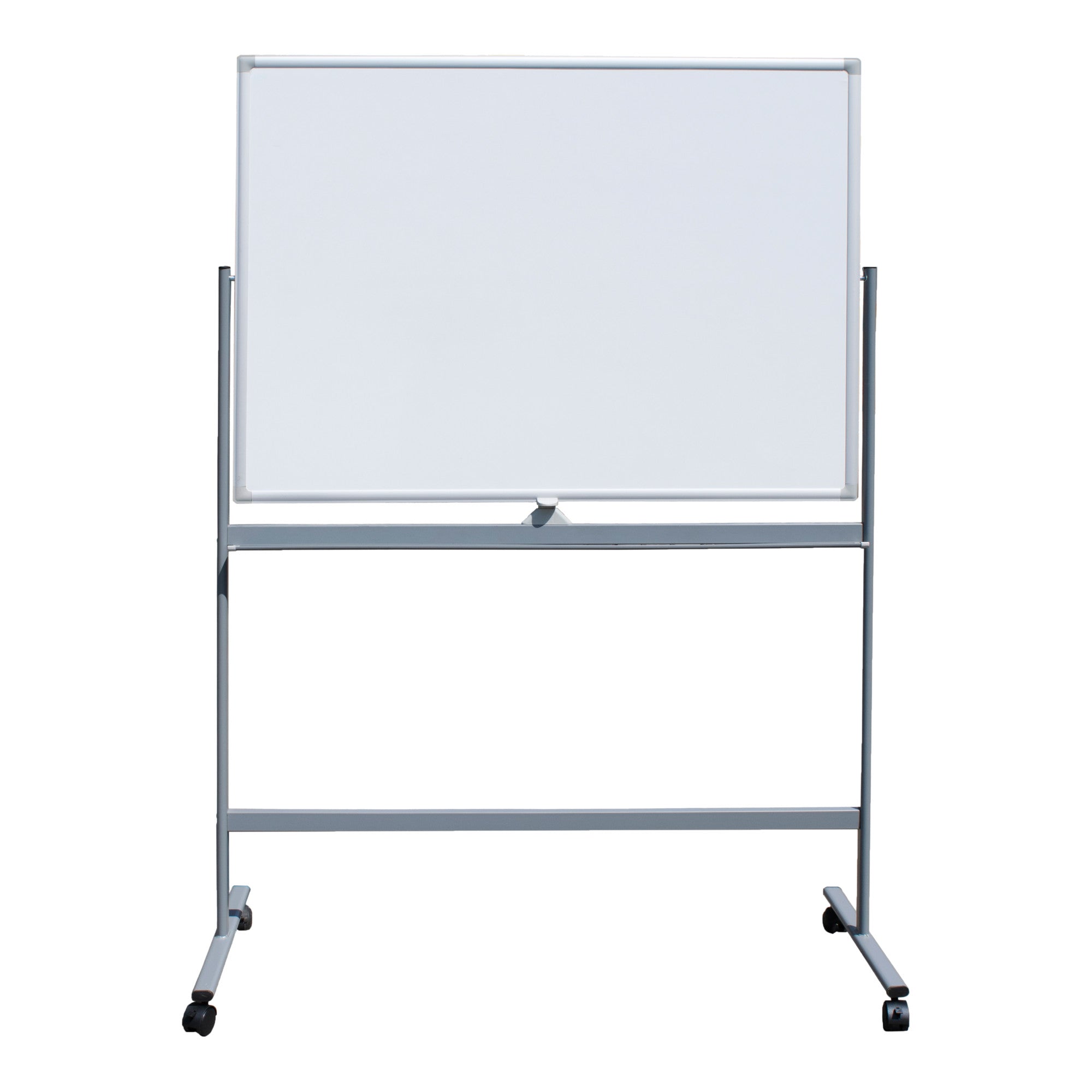 STIER Mobile Whiteboard 1200x900mm magnetic with chassis
