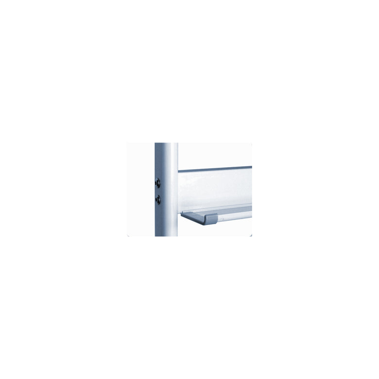 STIER Mobiles Whiteboard 1200x900mm magnetisch mit Fahrgestell