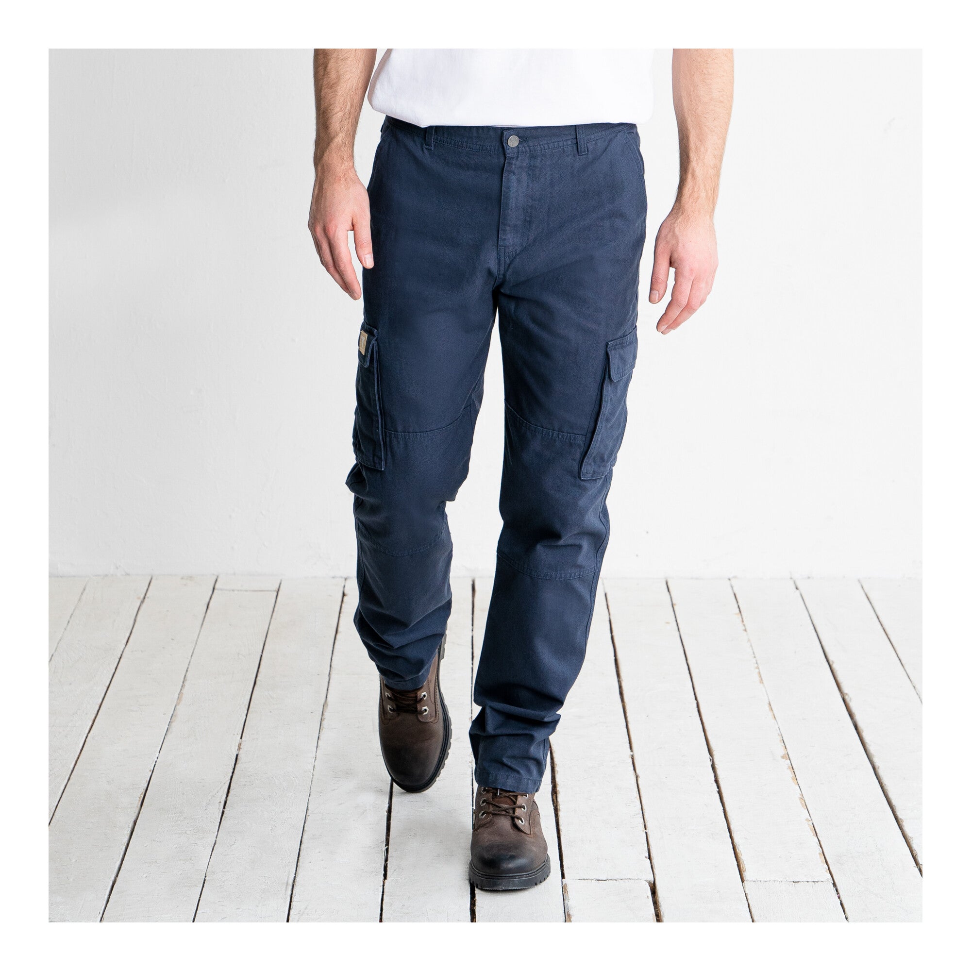 STIER Multipocket Cargo Pants essential bci cotton 30/32 Navy