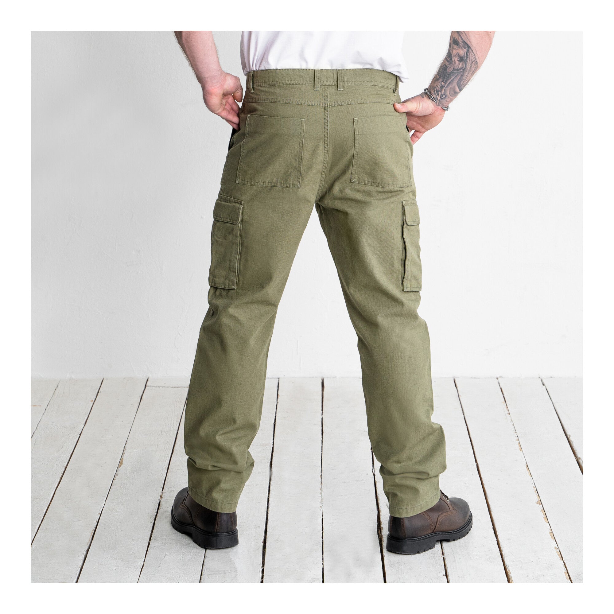 STIER Multipocket Cargo Pants essential bci cotton 34/32 Olive