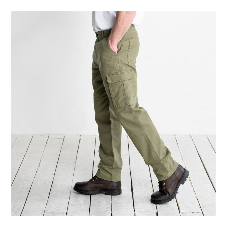 STIER Multipocket Cargo Pants essential bci cotton 34/32 Olive
