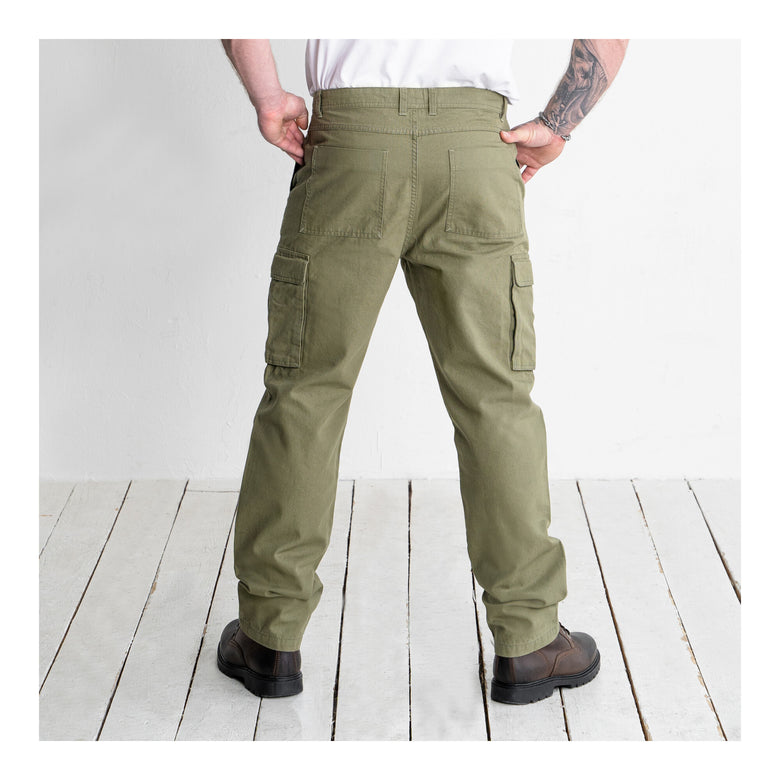 STIER Multipocket Cargo Pants essential bci cotton 34/34 Olive