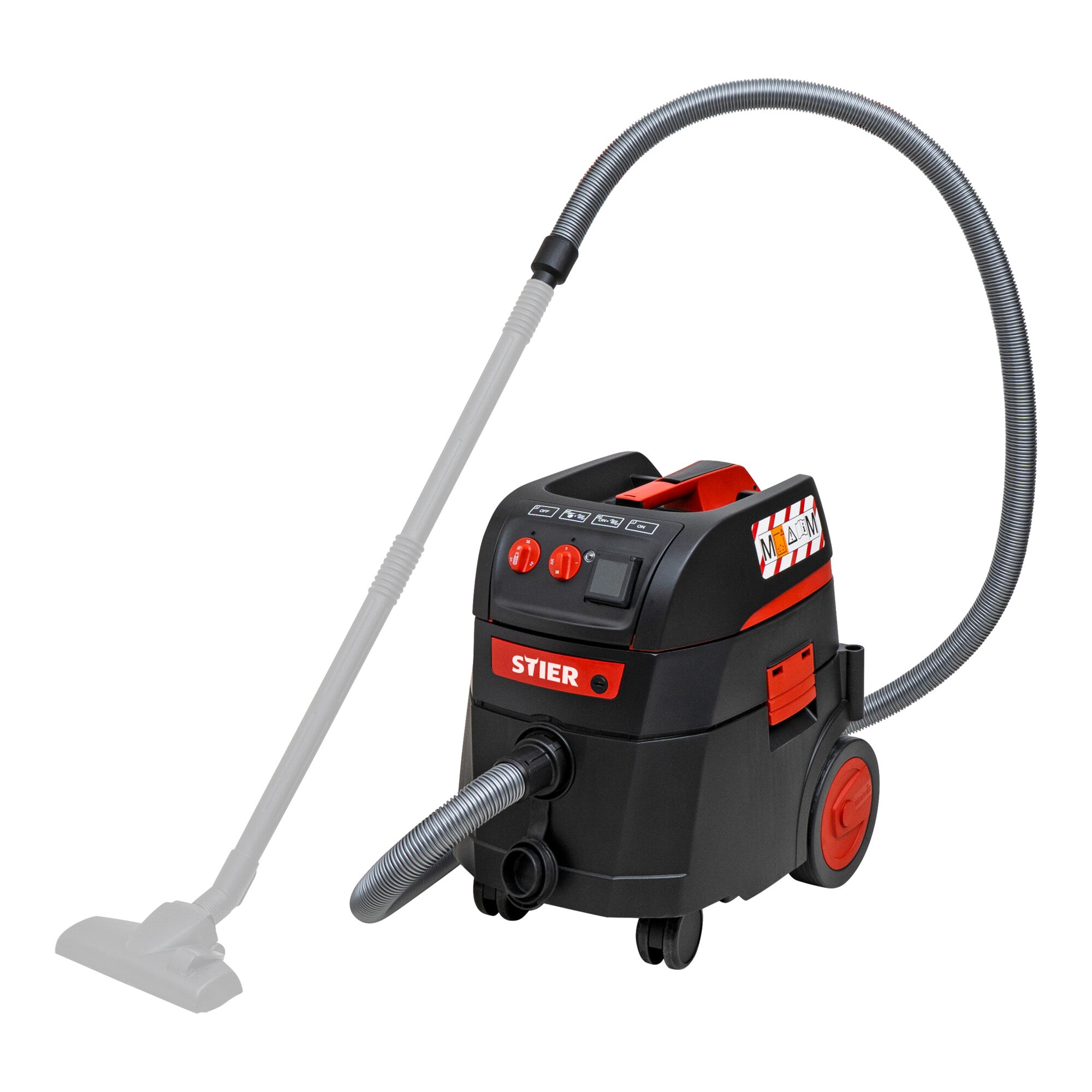 STIER Nass-Trockensauger ABS-35M Premium 1400W Impuls-Filterabreinigung