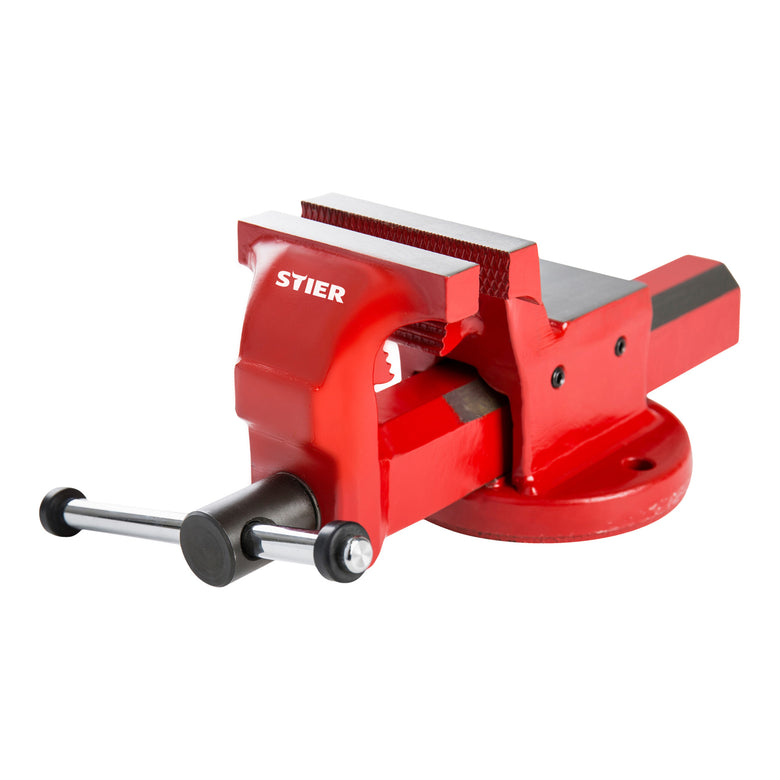 STIER parallel vise vise for workbench with various clamping widths