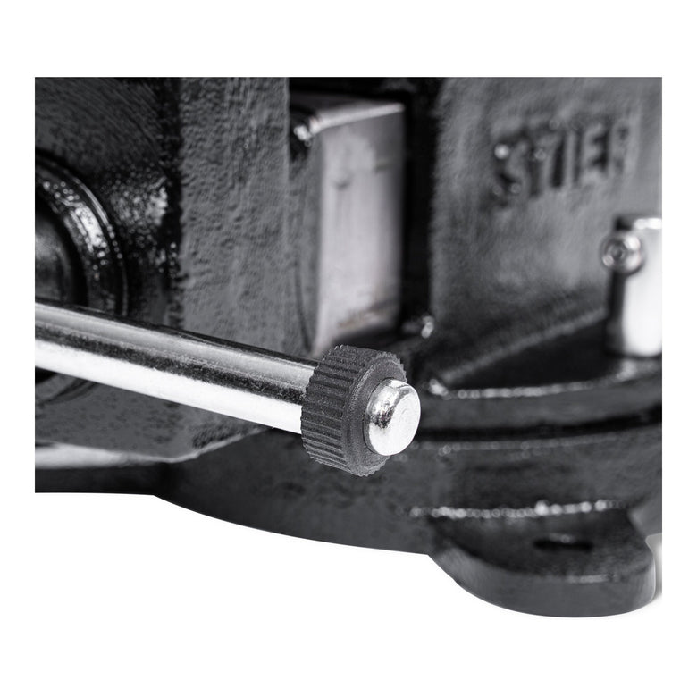 STIER parallel vise vise for workbench with various clamping widths