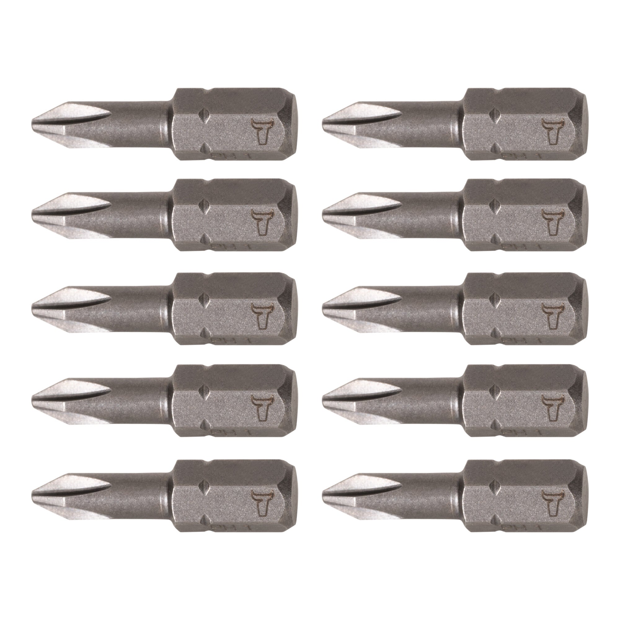 STIER Phillips-Bit PH 1 | PH 3 Form C 6,3 Länge 25 mm 10er Pack 10 Stk