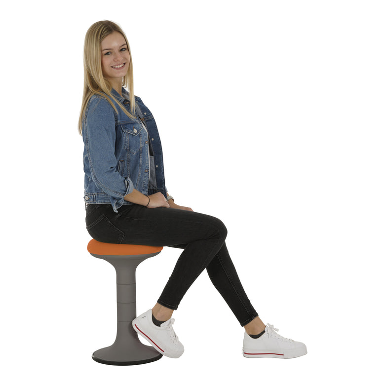 STIER upholstered stool swing effect stool mushroom shape ergonomic various variants