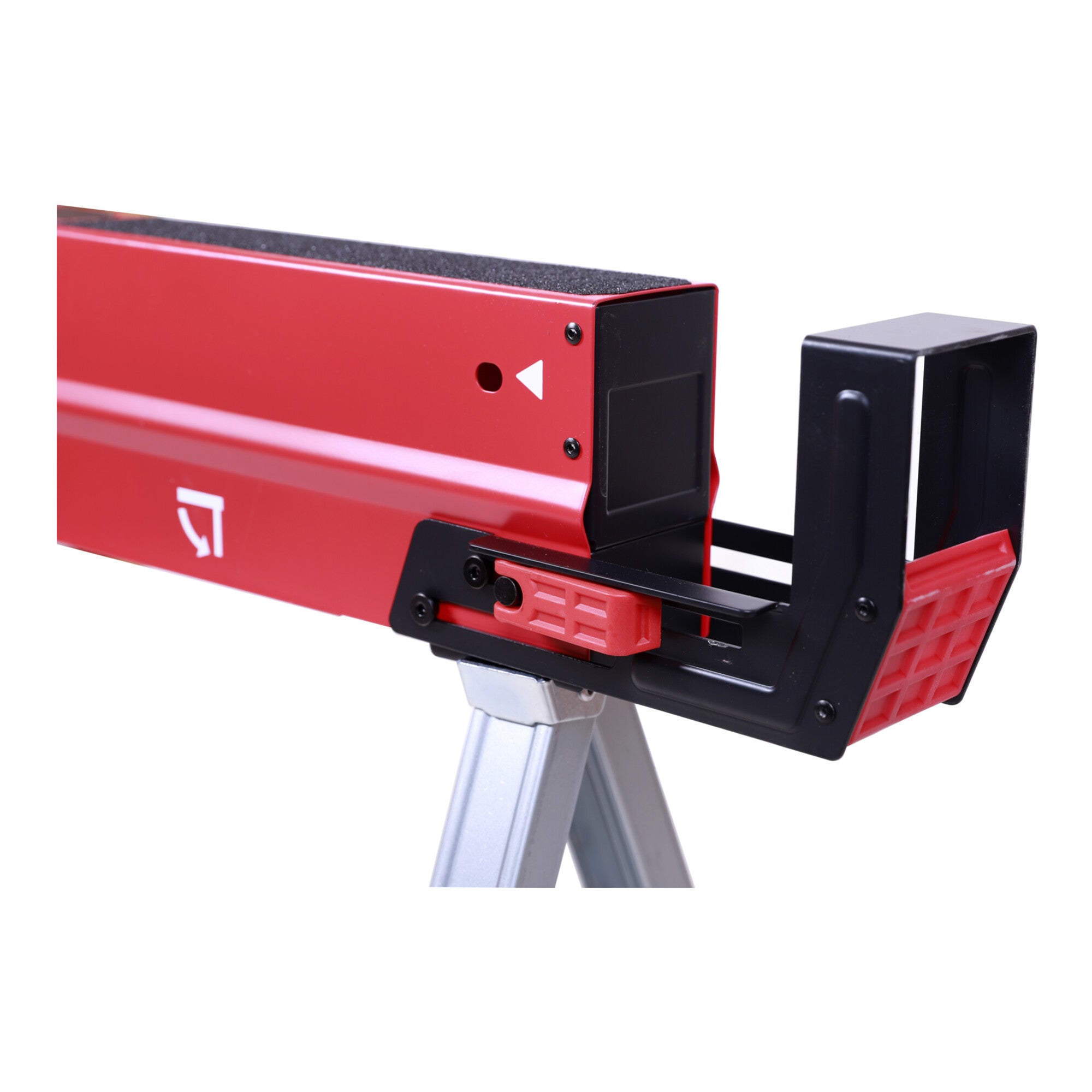 STIER Premium Klapp-Sägebock höhenverstellbar mit Spannmodul 590 kg