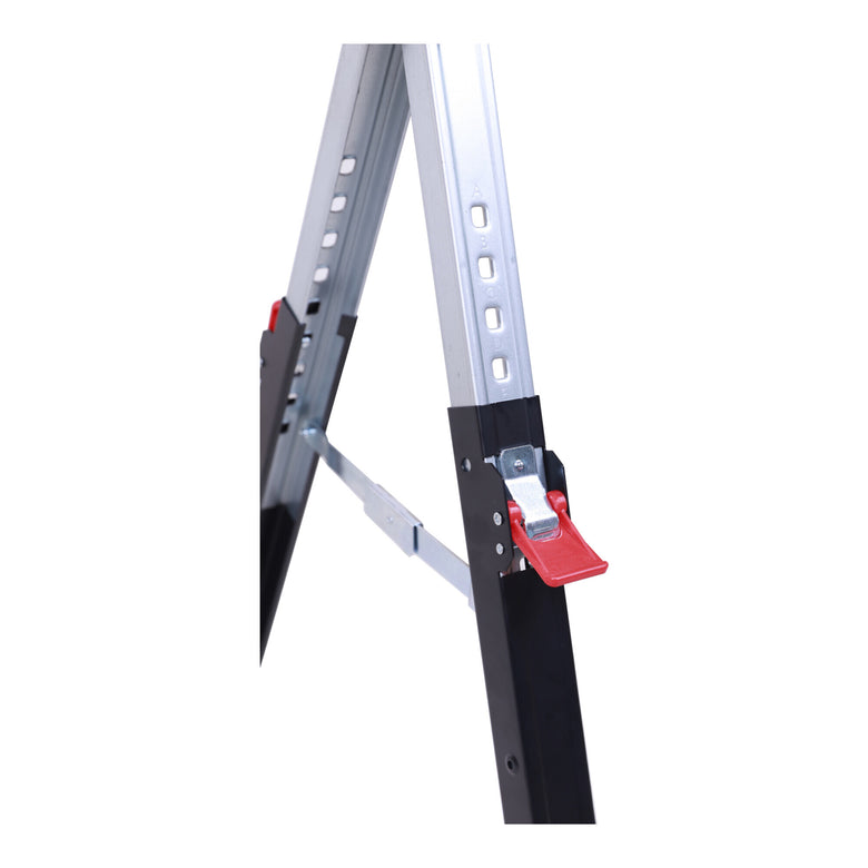 STIER Premium Klapp-Sägebock höhenverstellbar mit Spannmodul 590 kg