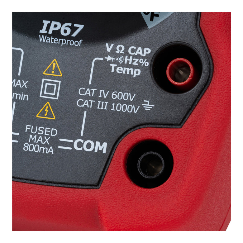 STIER professional digital multimeter 0.01mV - 1000V AC/DC waterproof CAT III 1000V