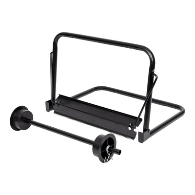 STIER cleaning paper roll wall holder LxH 440x300mm with robust tear-off rail